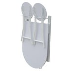 Set dining AMADEO, alb