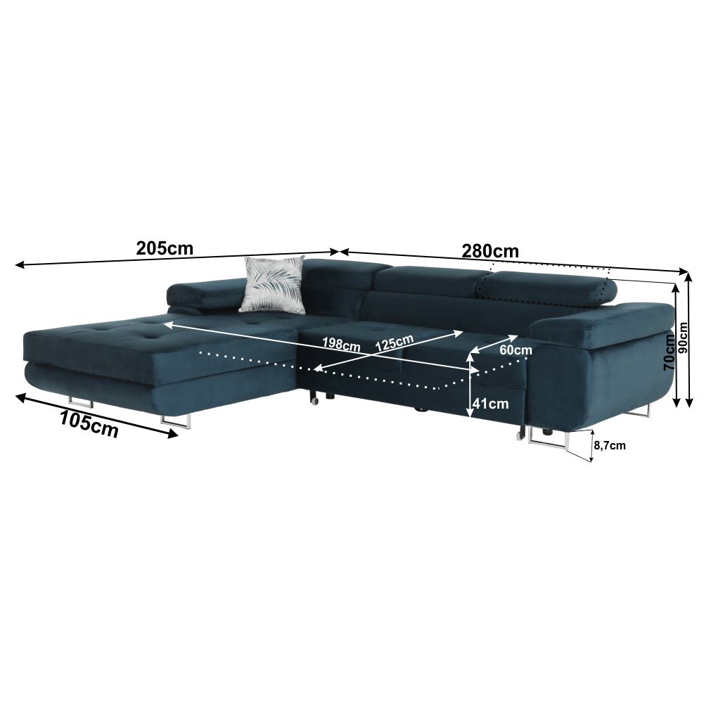 Coltar extensibil AMARETA MIC, vedere 3