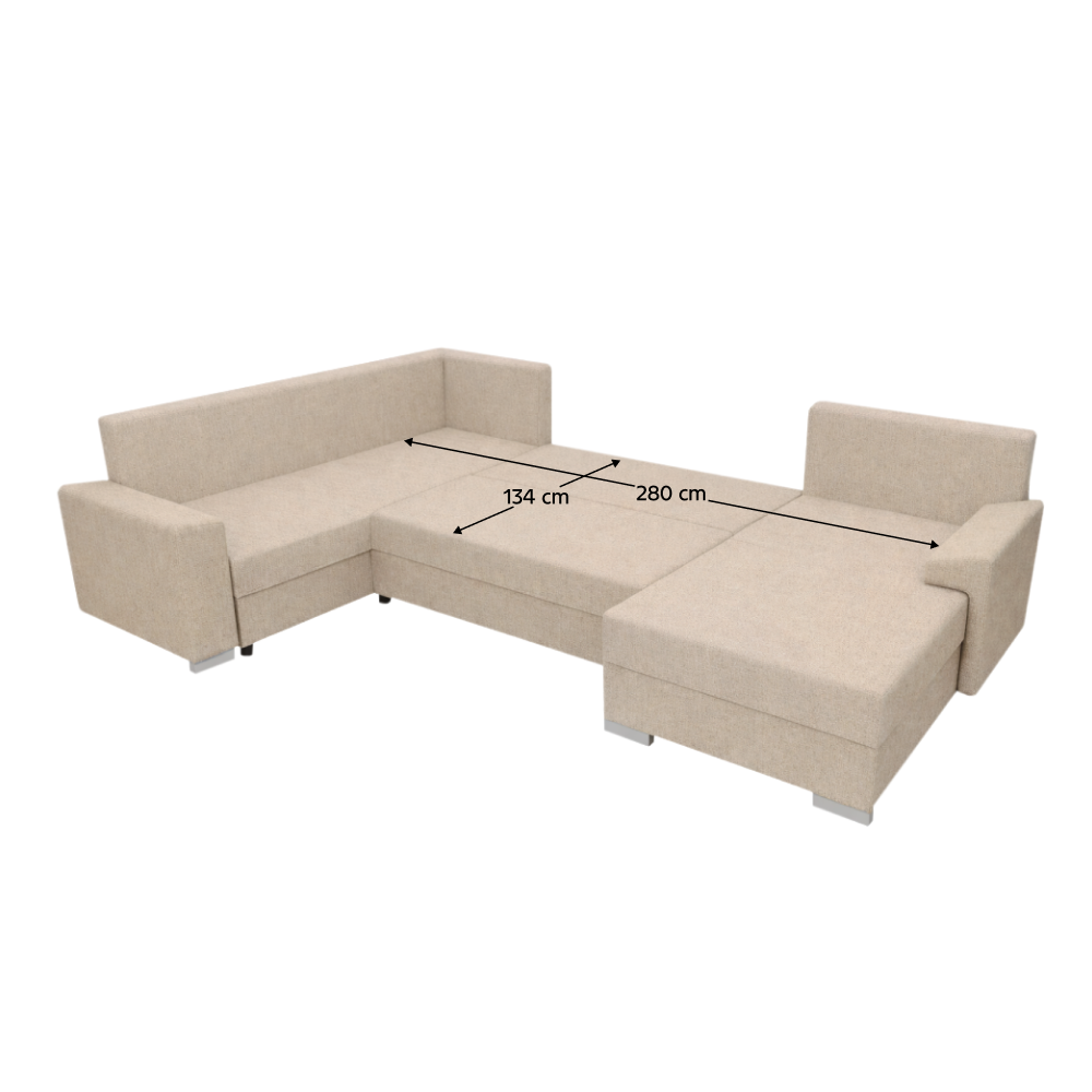 Coltar in forma de U extensibil ANDRESO UNI, vedere 4