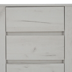 Birou PC ANGEL, alb kraft