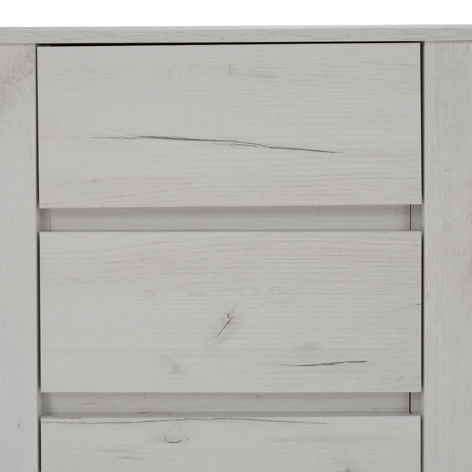 Birou PC ANGEL, alb kraft