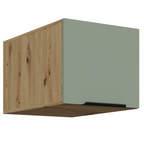 Dulap superior ARSANY 40 NAGU-36 1F, aquamarine/stejar artisan