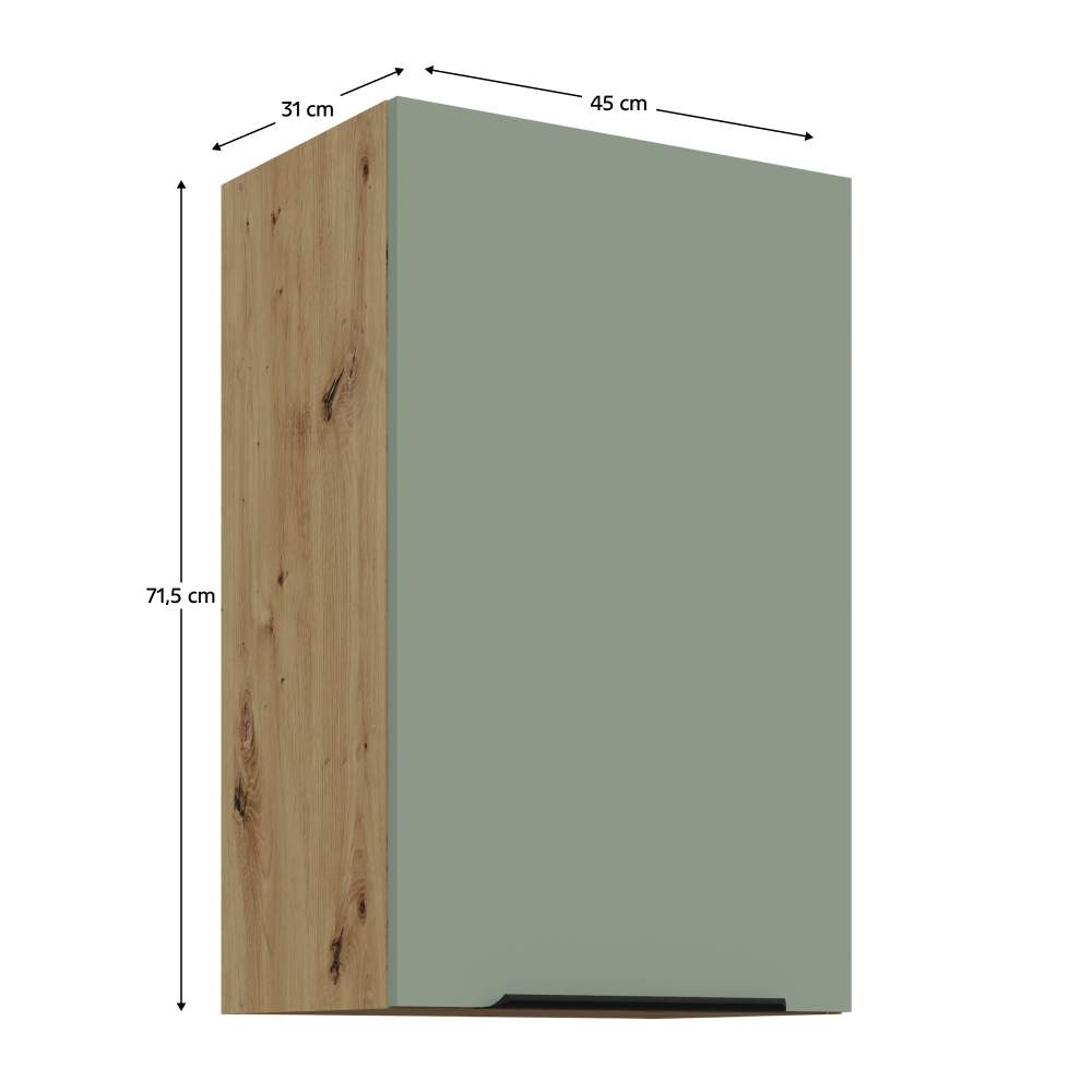 Dulap bucatarie modular ARSANY 45 G-72 1F, vedere 3