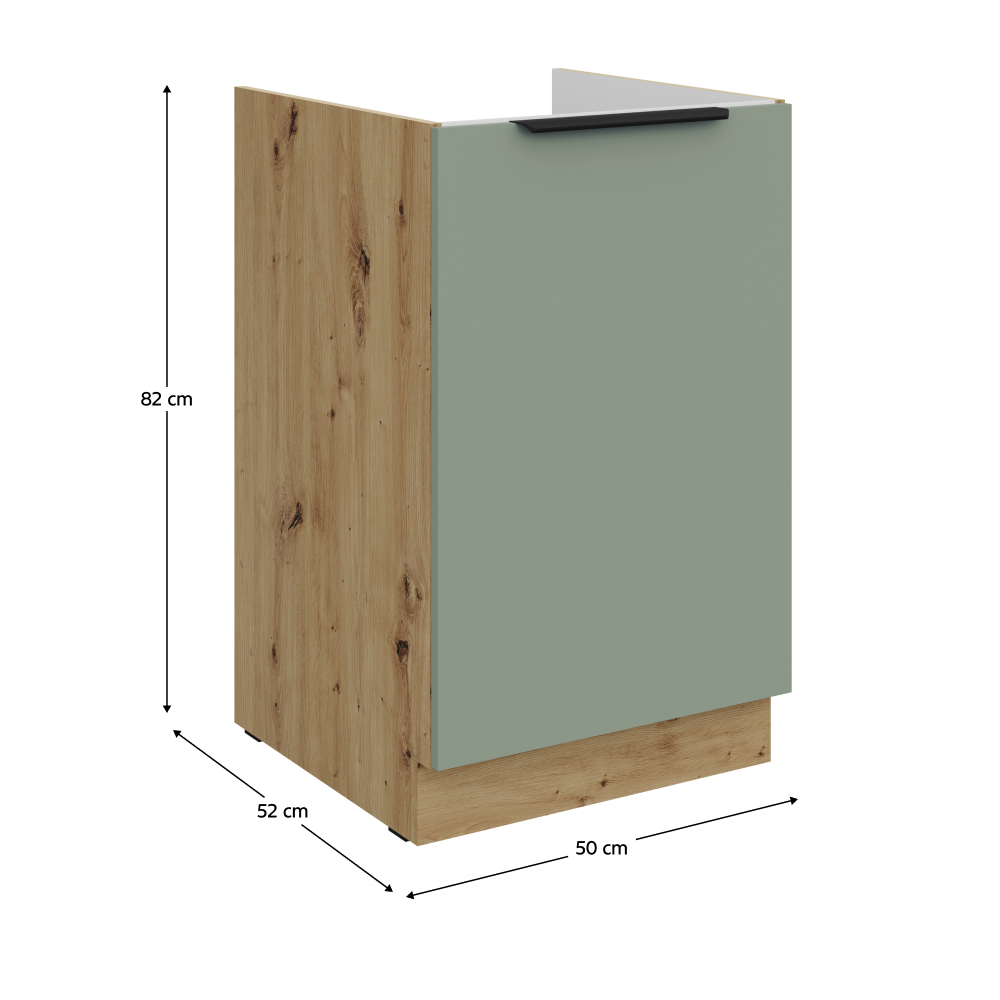 Dulap bucatarie modular ARSANY 50 ZL 1F BB, vedere 3