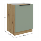 Dulap bucatarie modular ARSANY 60 D 1F BB, vedere 3