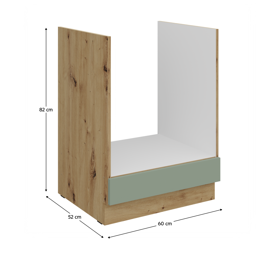 Dulap bucatarie modular ARSANY 60 D GAZ BB, vedere 3