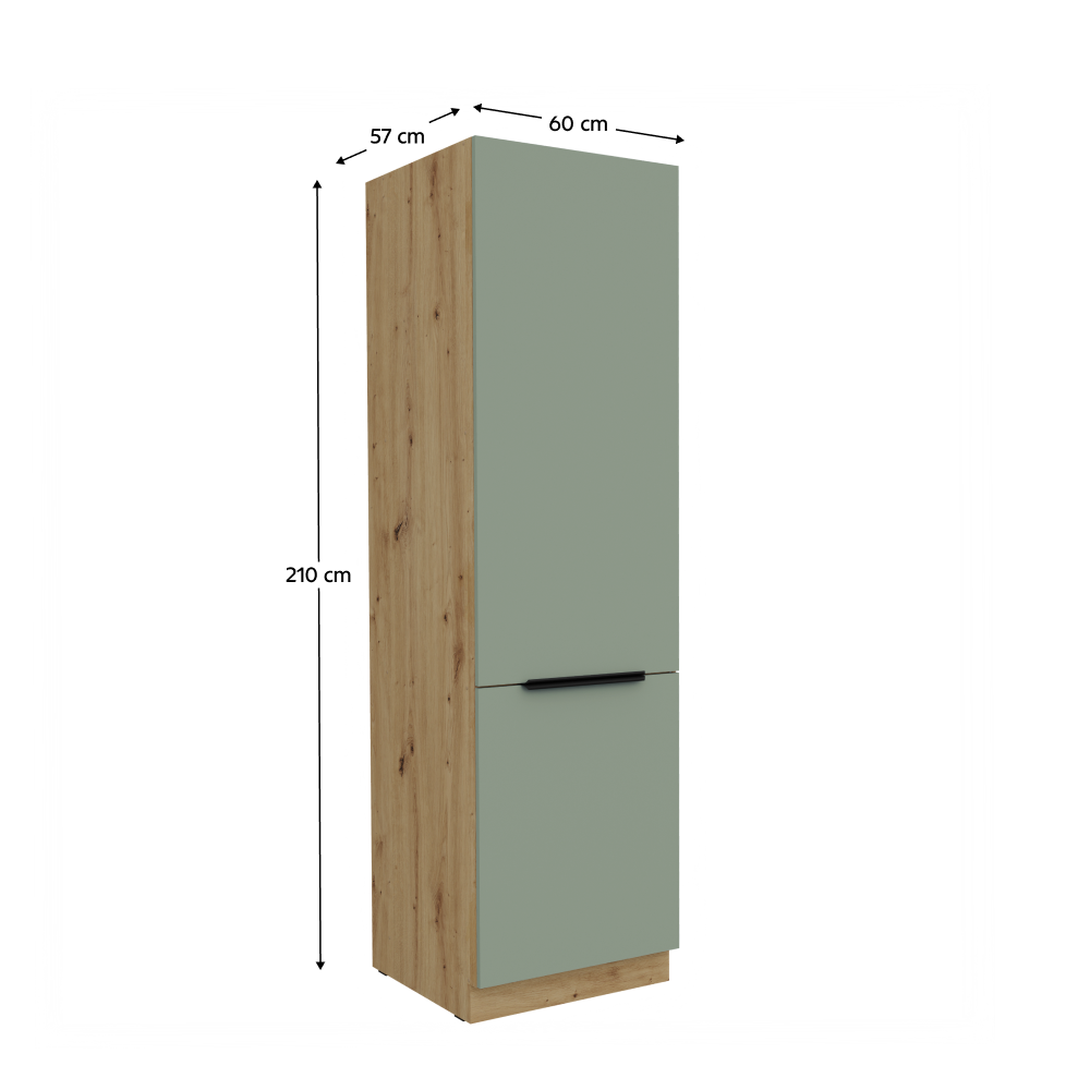 Dulap bucatarie modular ARSANY 60 DK-210 2F, vedere 3