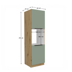 Dulap bucatarie modular ARSANY 60 DP-210 2F, vedere 3
