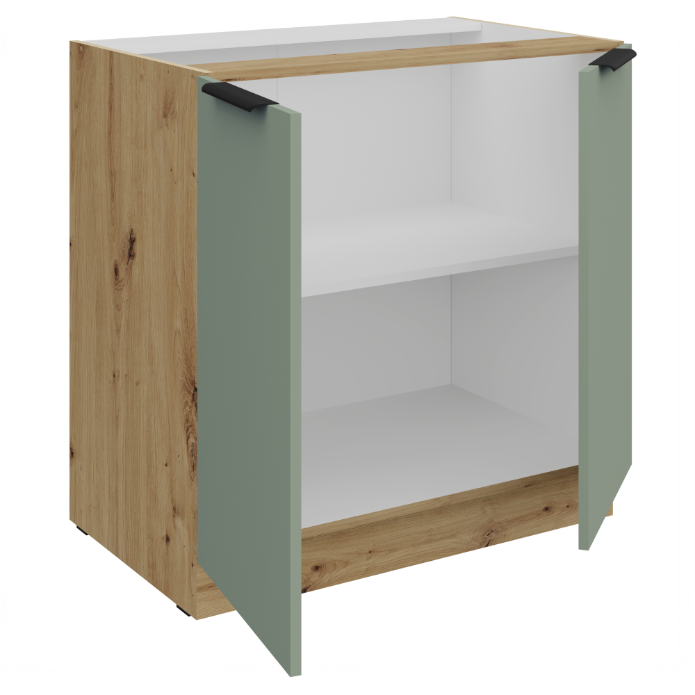 Dulap bucatarie modular ARSANY 80 D 2F BB, vedere 3