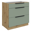 Dulap bucatarie modular ARSANY 80 D 3S BB, vedere 2