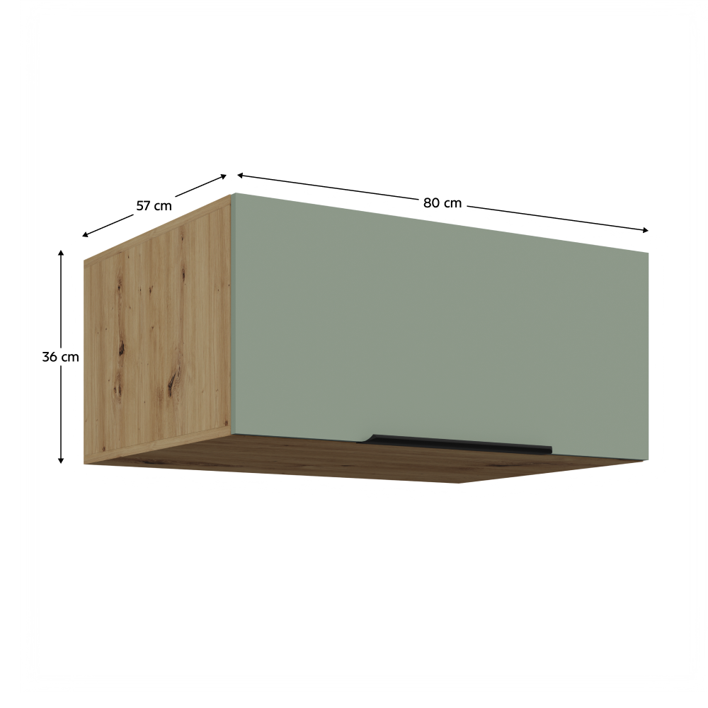 Dulap bucatarie modular ARSANY 80 NAGU-36 1F, vedere 3