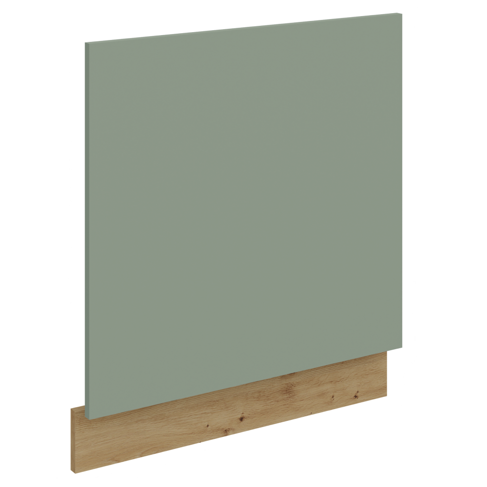 Usa pentru masina de spalat vase ARSANY ZM 570x596, aquamarine/stejar artisan