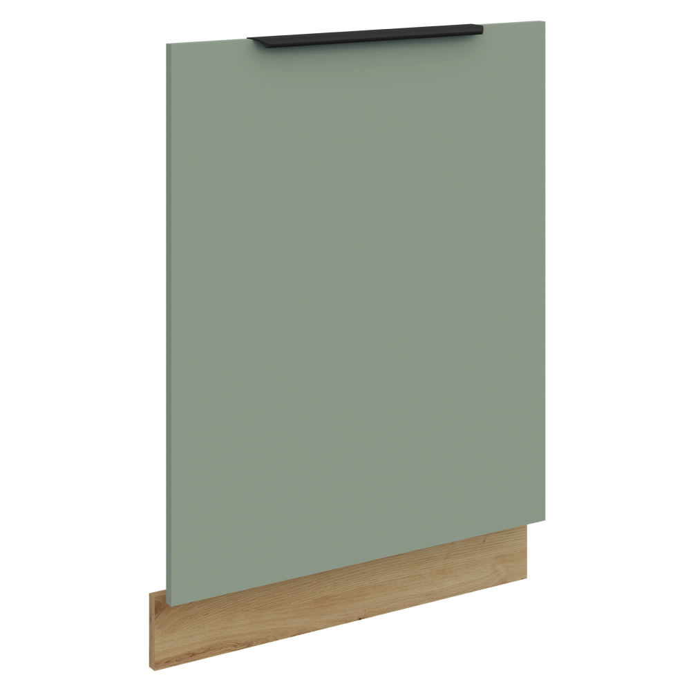 Usa pentru masina de spalat vase ARSANY ZM 713x596, aquamarine/stejar artisan