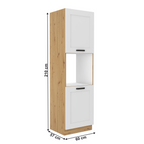 Dulap bucatarie modular LULA 60 DP-210 2F, vedere 4