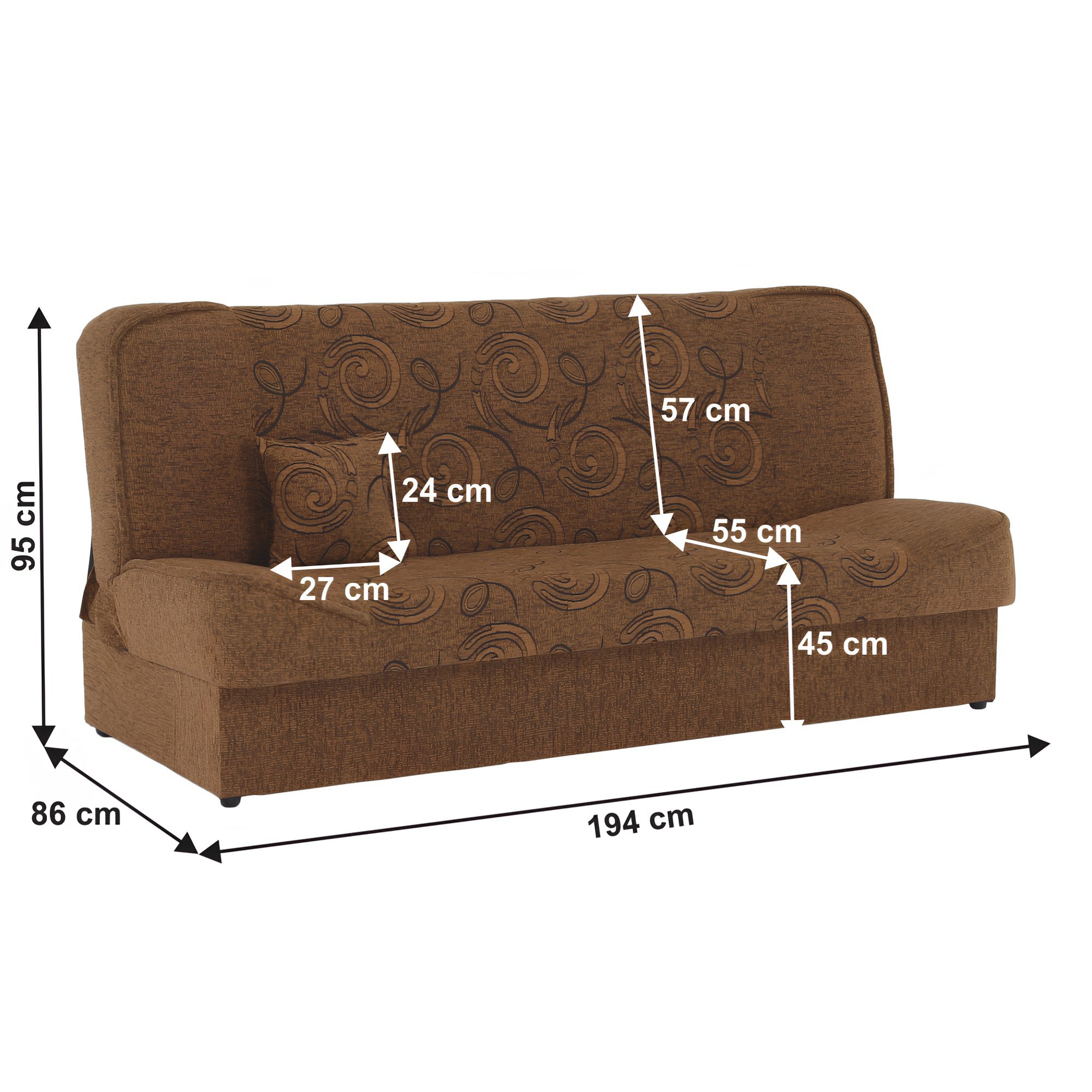Canapea extensibila ASIA NEW, vedere 8