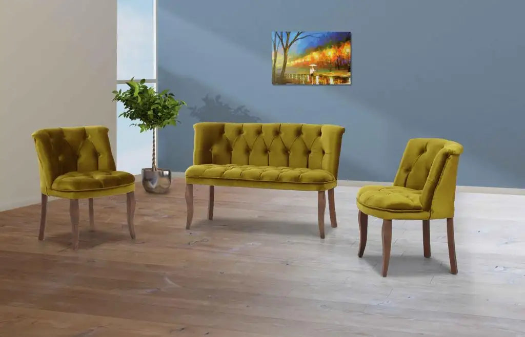 Set canapele si fotolii terasa din Lemn Masiv Ata 2+1+1 – Maxinova (imaginea 3)