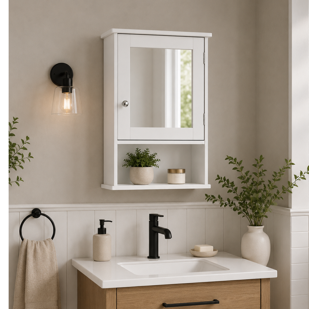 Mobilier baie ATENE, alb