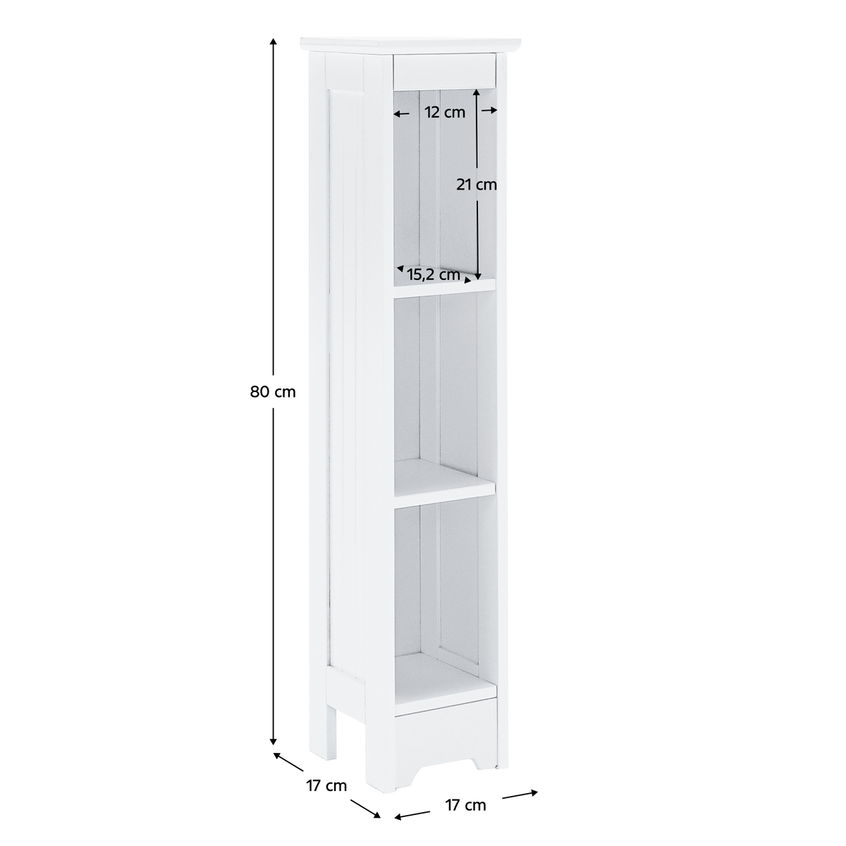 Mobilier baie ATENE, alb