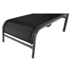 Scaun de gradina ATREO, negru / gri