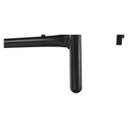 Scaun de gradina ATREO, negru / gri