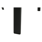 Scaun de gradina ATREO, negru / gri