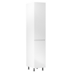 Dulap pentru alimente AURORA D40SP, alb/alb luciu extra ridicat, de dreapta