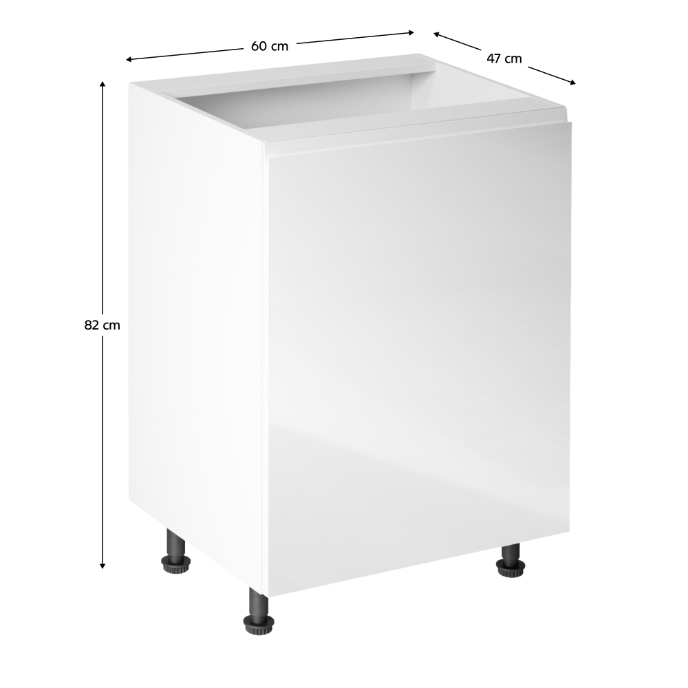 Dulap bucatarie modular AURORA D601F, vedere 3