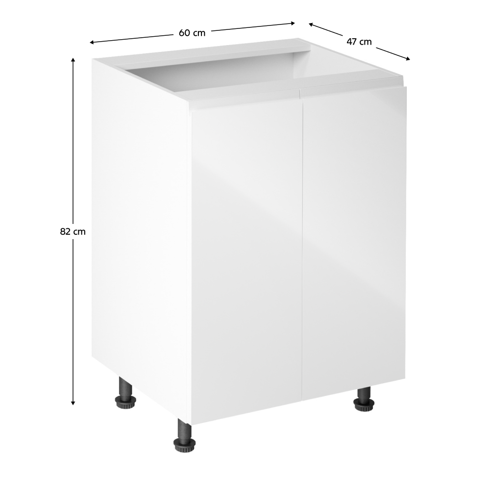 Dulap bucatarie modular AURORA D602F, vedere 3