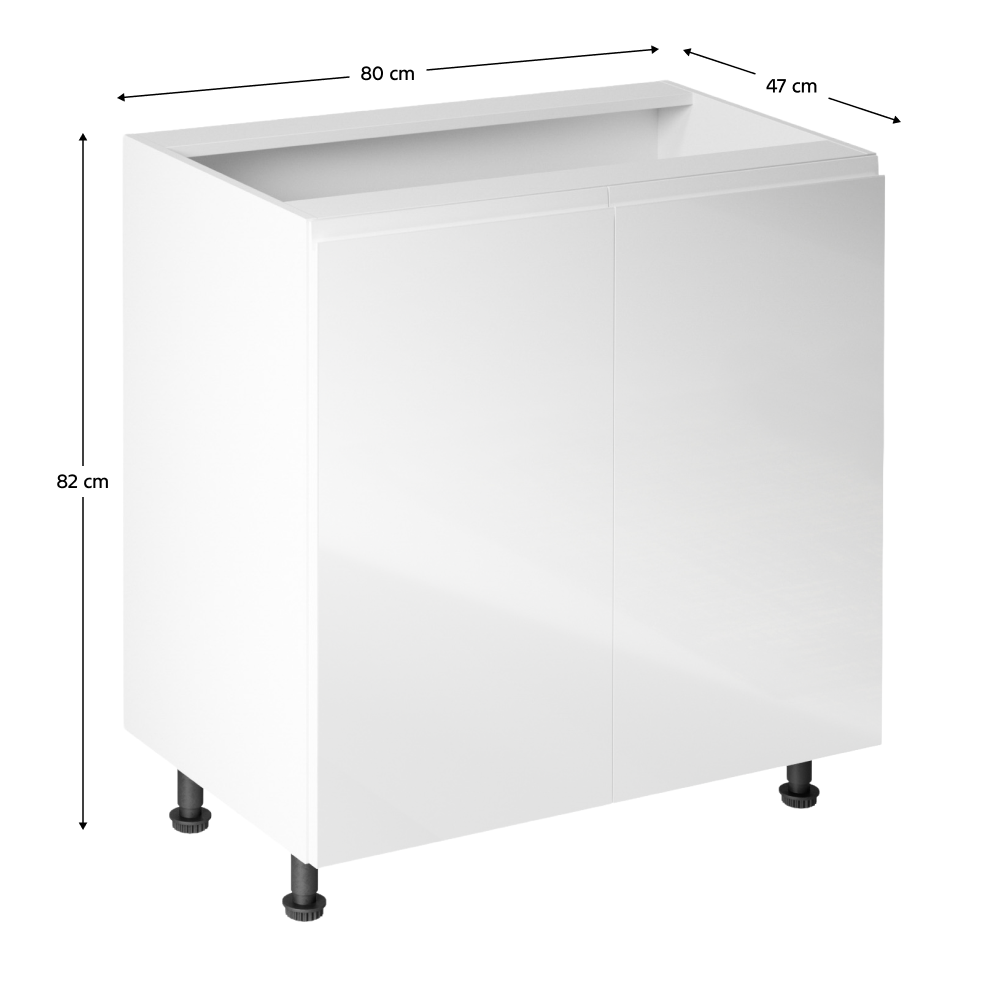 Dulap bucatarie modular AURORA D81, vedere 3