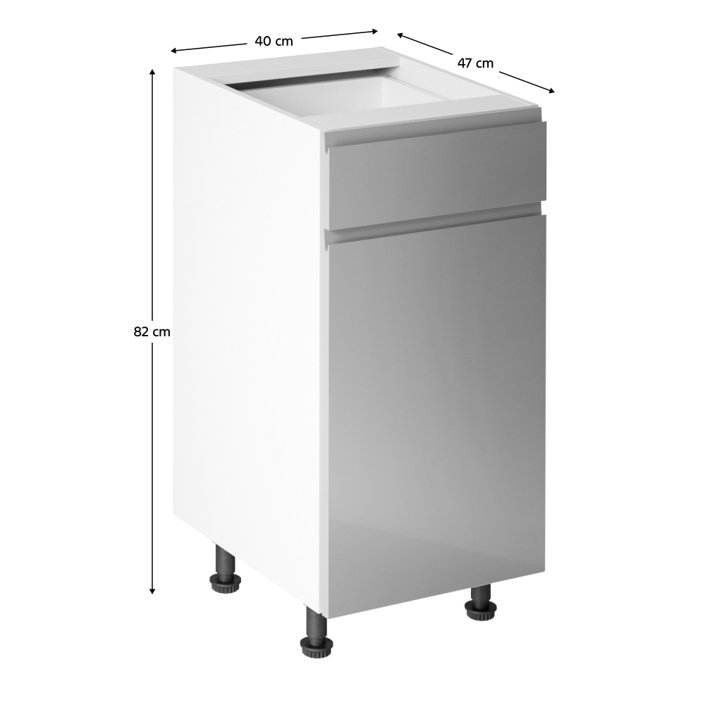Dulap bucatarie modular AURORA D40S1, vedere 5