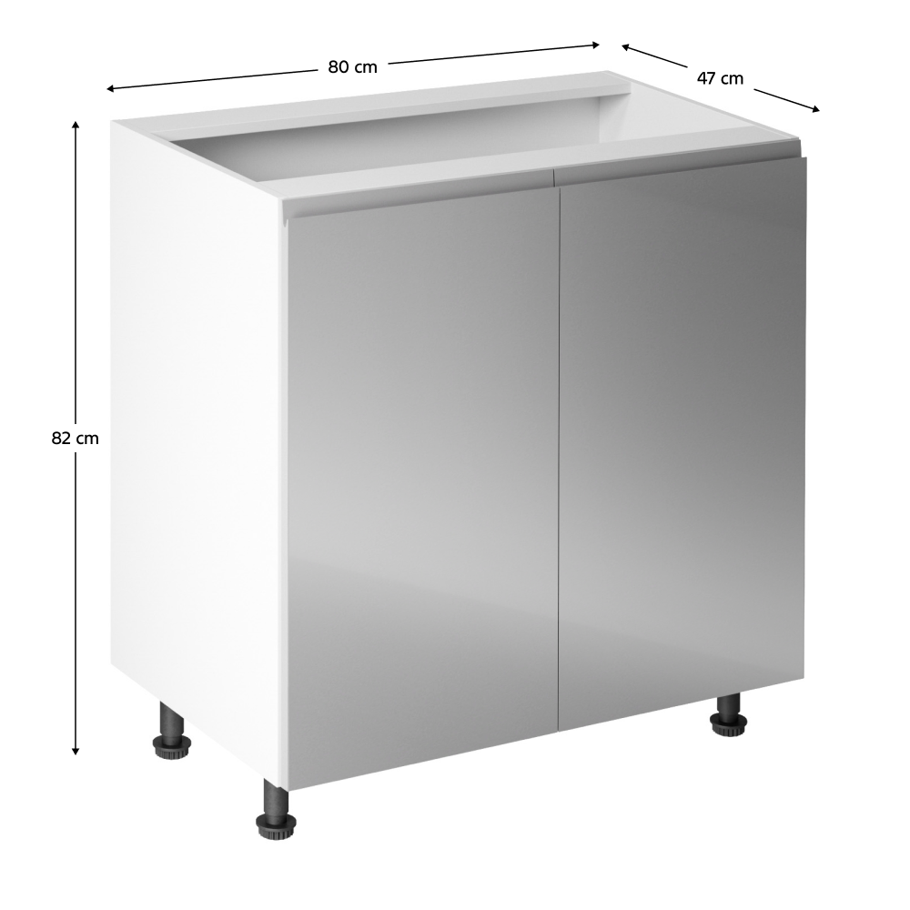 Dulap bucatarie modular AURORA D80, vedere 3