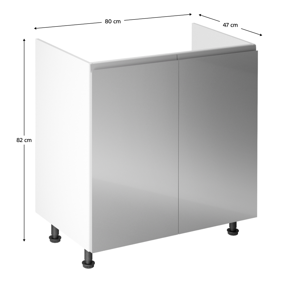 Dulap bucatarie modular AURORA D80Z, vedere 5