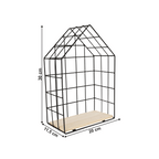 Raft AZURI, natural / negru