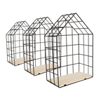 Raft AZURI, natural / negru
