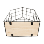 Raft AZURI, natural / negru