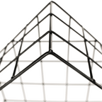 Raft AZURI, natural / negru