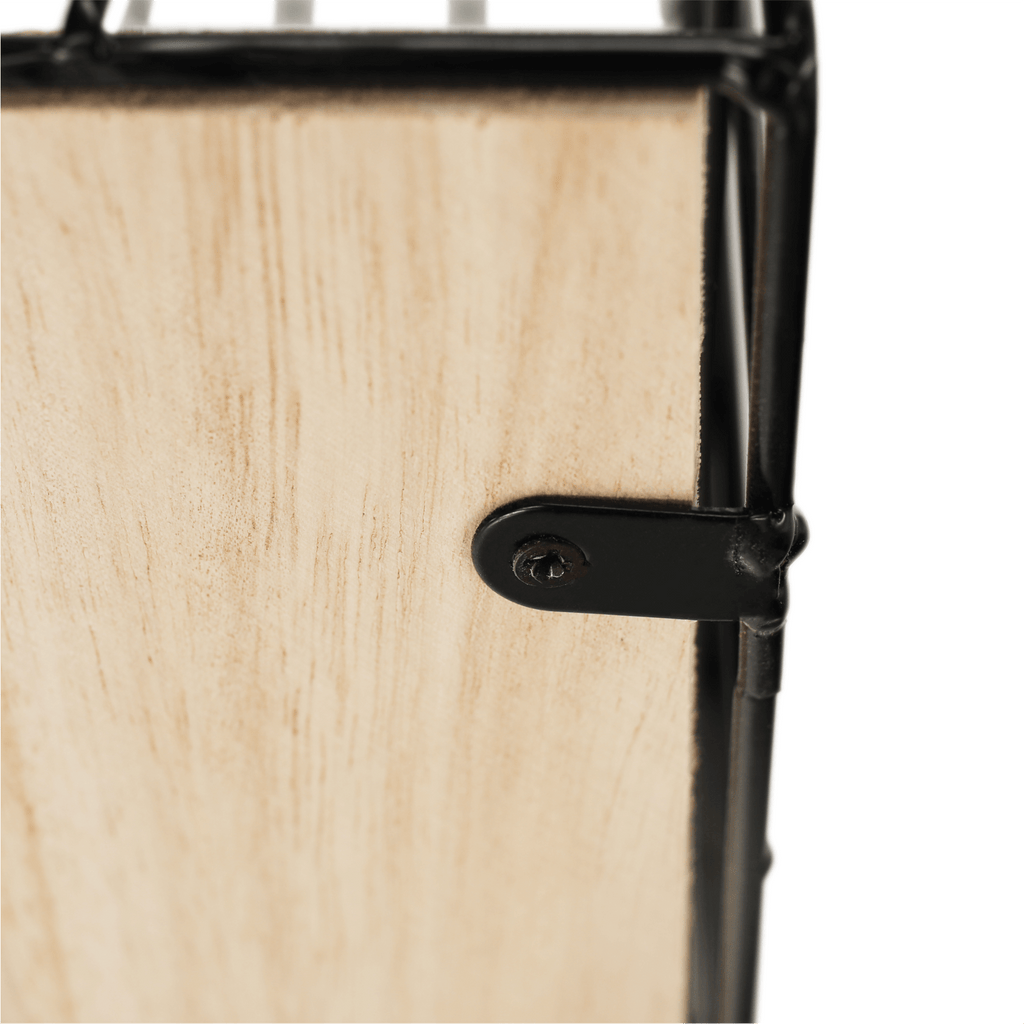Raft AZURI, natural / negru