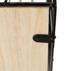 Raft AZURI, natural / negru