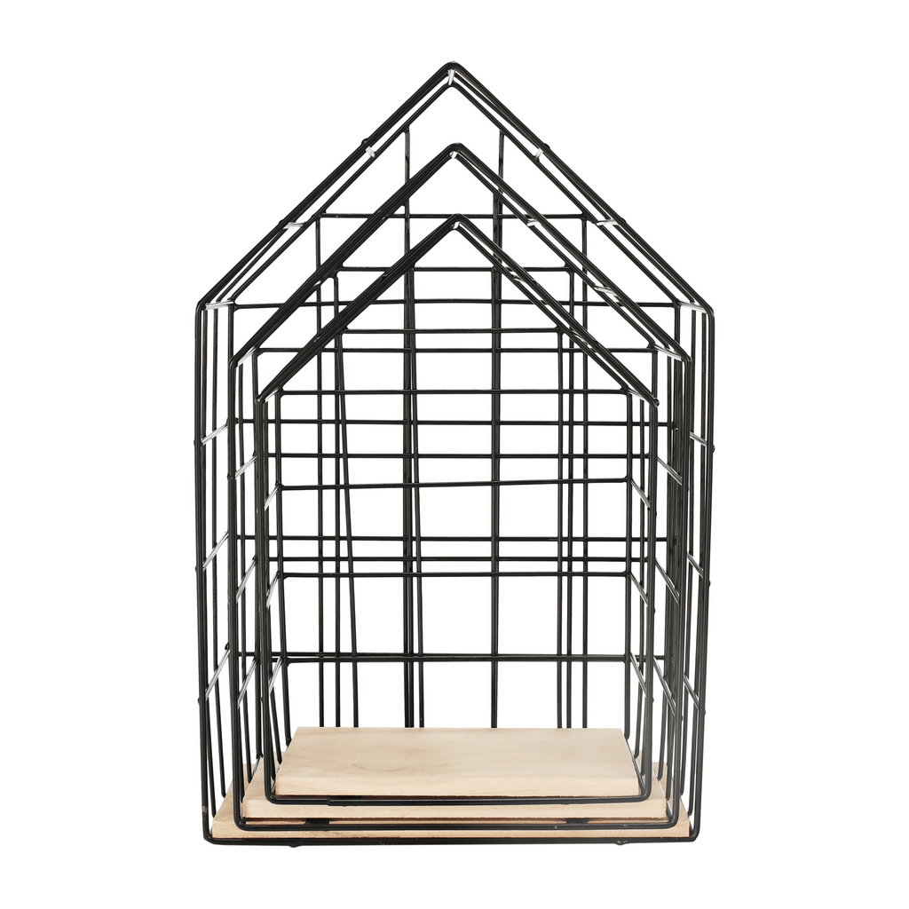 Raft AZURI, natural / negru