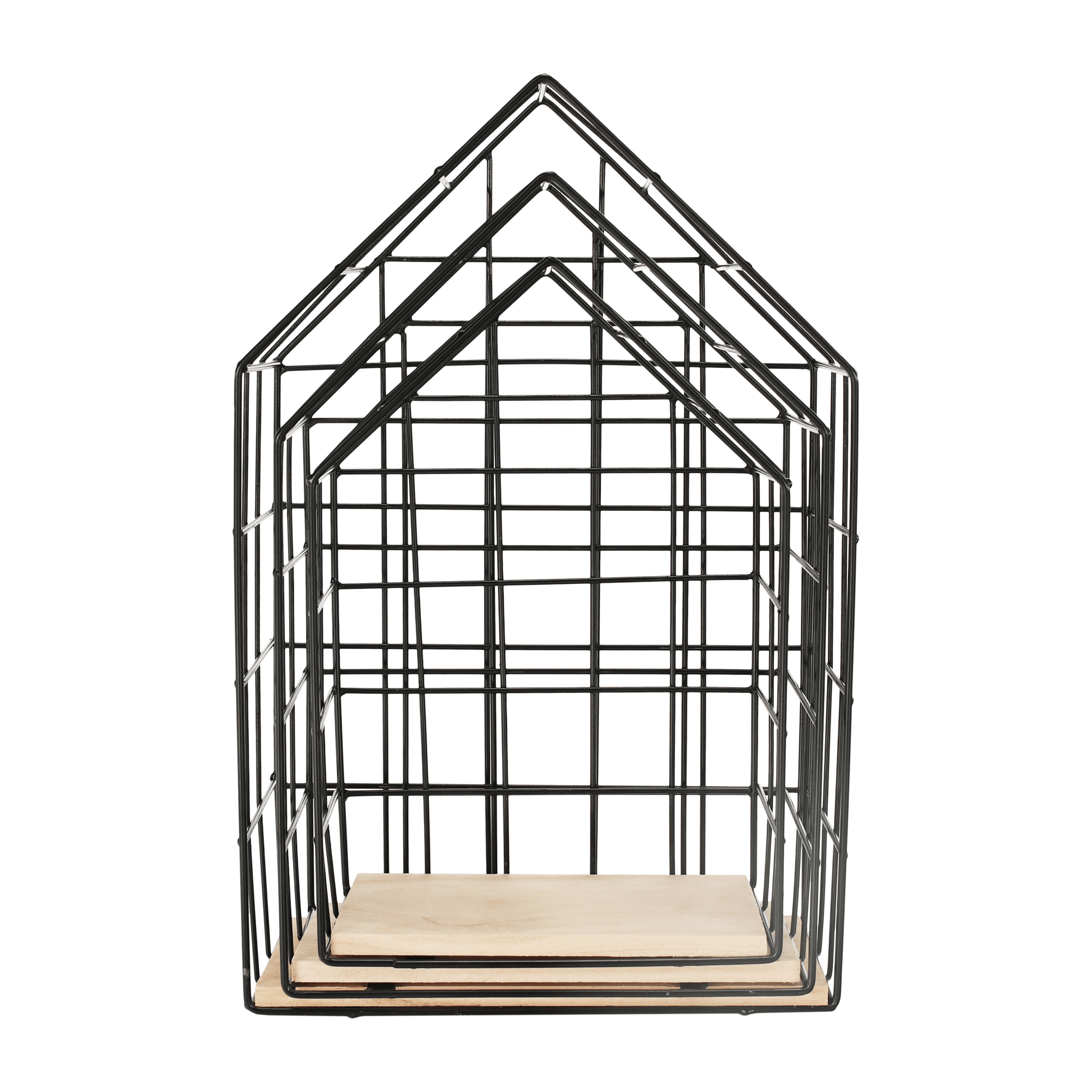 Raft AZURI, natural / negru