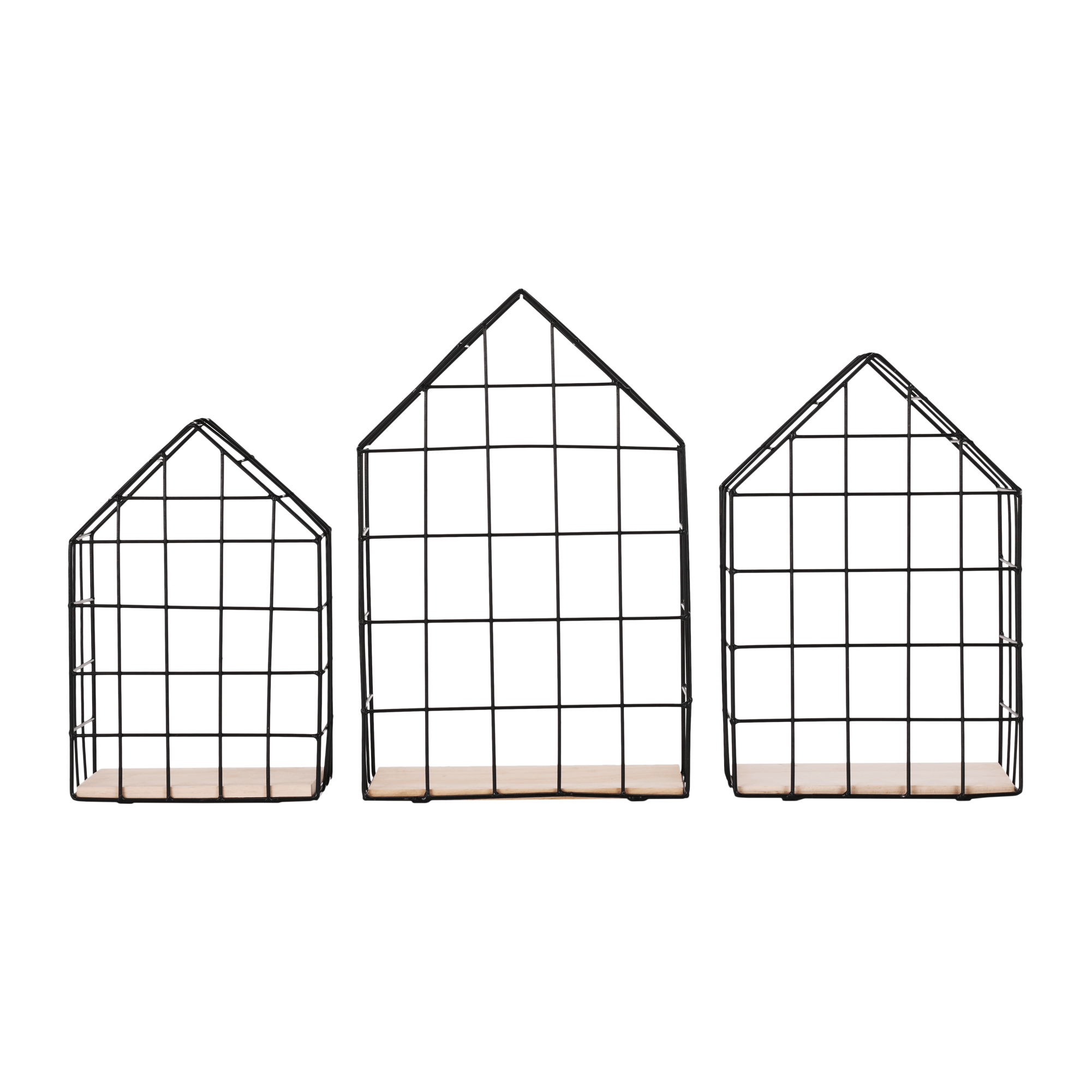 Raft AZURI, natural / negru