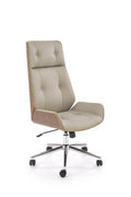 Scaun birou WEBSTER, nuc/bej
