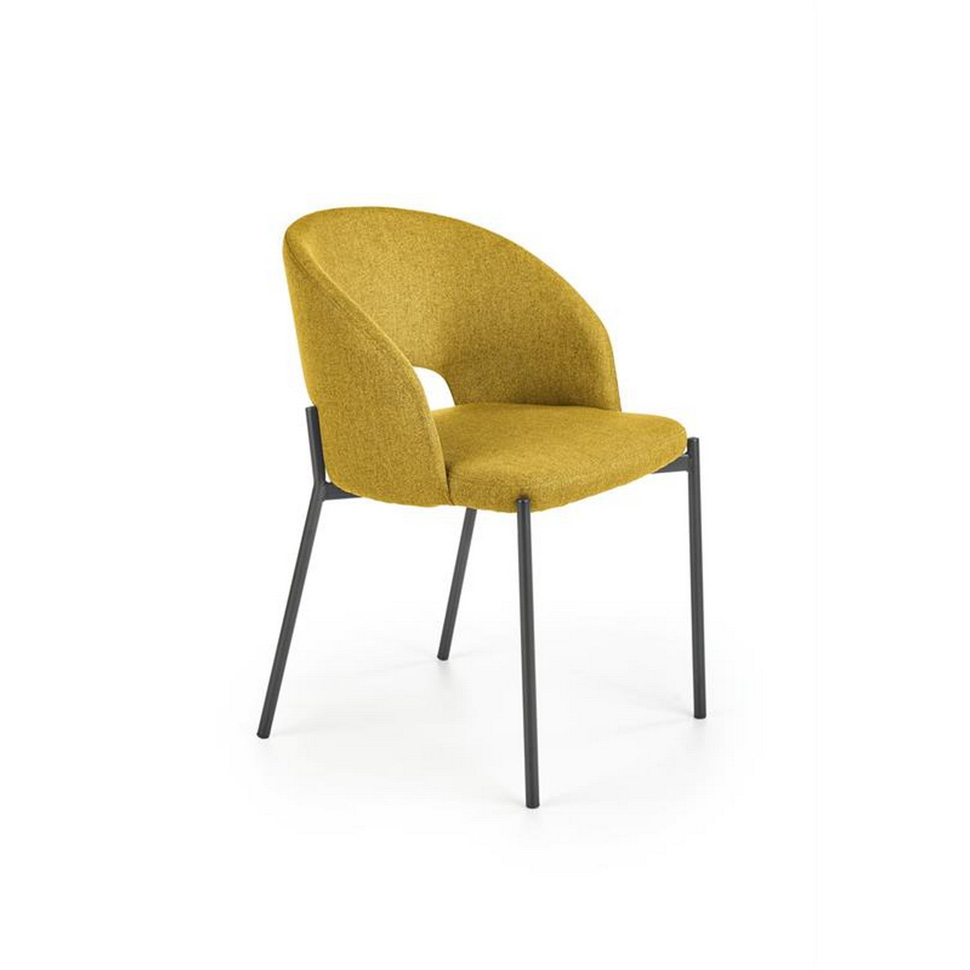 Scaun K373, galben/negru