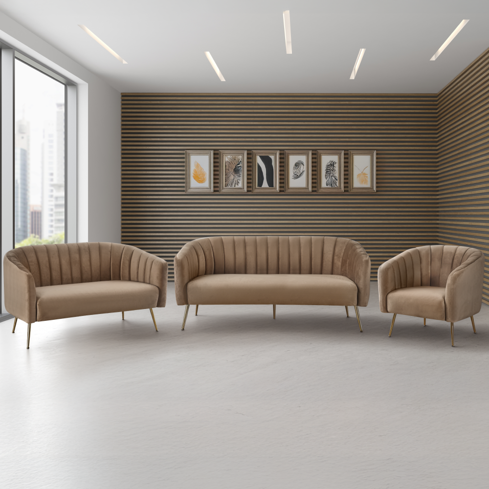 Canapea de design cu 3 locuri, BAGY