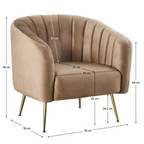 Fotoliu de design, BAGY