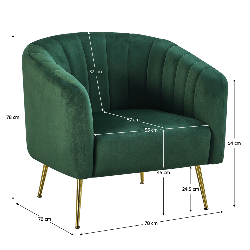 Fotoliu de design, BAGY