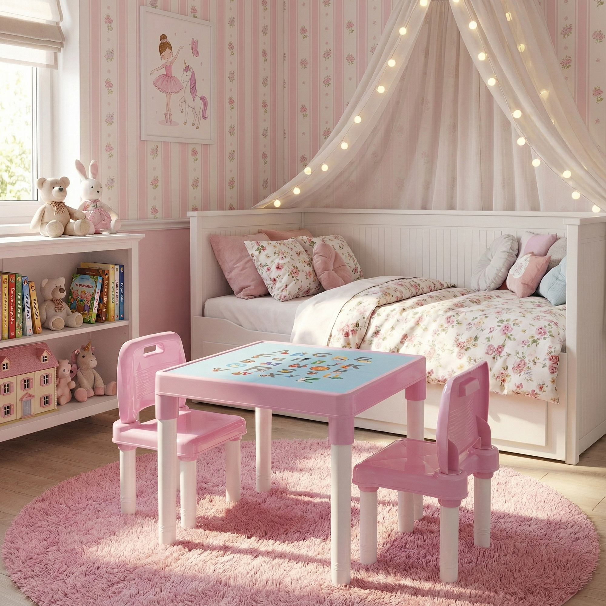 Mobilier copii BALTO, roz