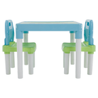 Mobilier copii BALTO, albastru / verde / alb
