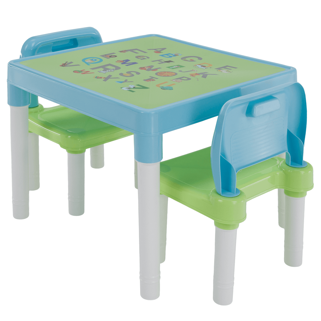 Mobilier copii BALTO, albastru / verde / alb