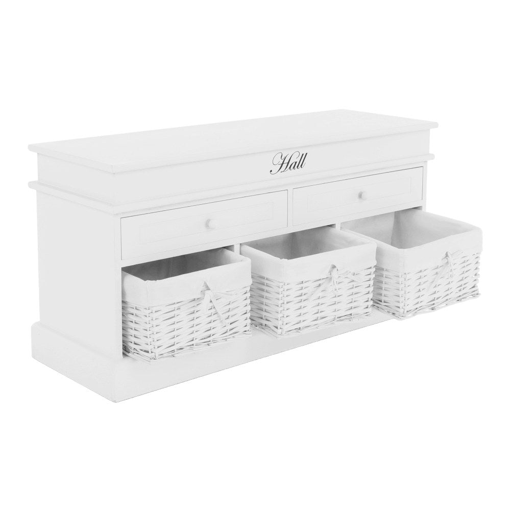 Bancă hol Blanco, vedere din alt unghi, imaginea 7